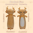 Adorable Golden Fawn Plush, Large Stuffed Animal Pillow for Home Decor & Kids RoomLength 26.77 inches, Width 15.75 inches