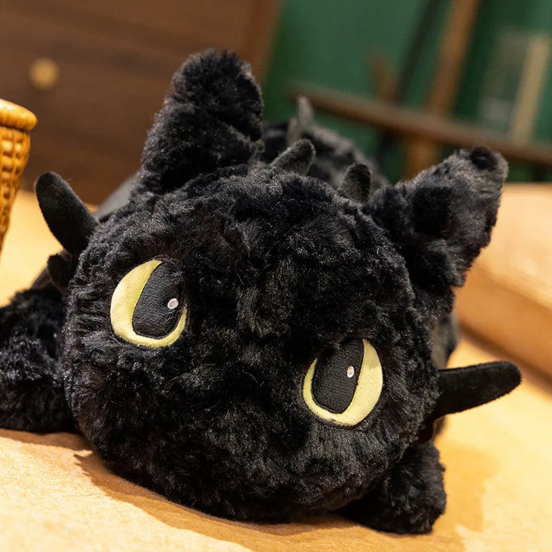 55/70cm Cute Little Dragon Doll Stuffed Plush Toy Simulation Cartoon Anime Soft Sofa Bed Pillow Cushion Kids Xmas Birthday Gift